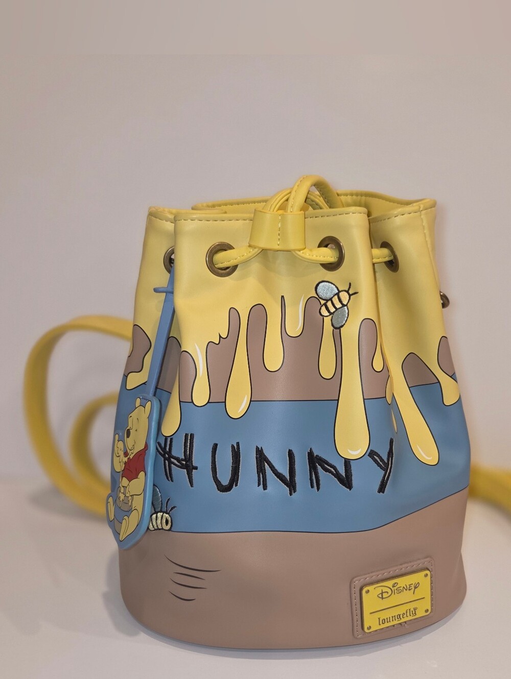 Disney x Loungefly Yellow Winnie the Pooh 'Hunny' Bucket Bag